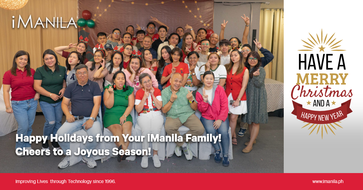 Holiday greetings from iManila