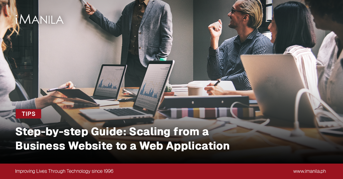 Step-by-Step Guide: Scaling from a Business Website to a Web Application