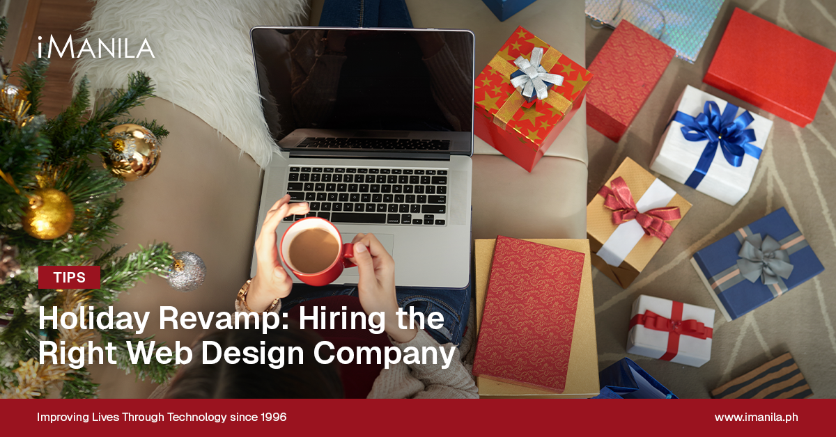Holiday Revamp: Hiring the Right Web Design Company banner