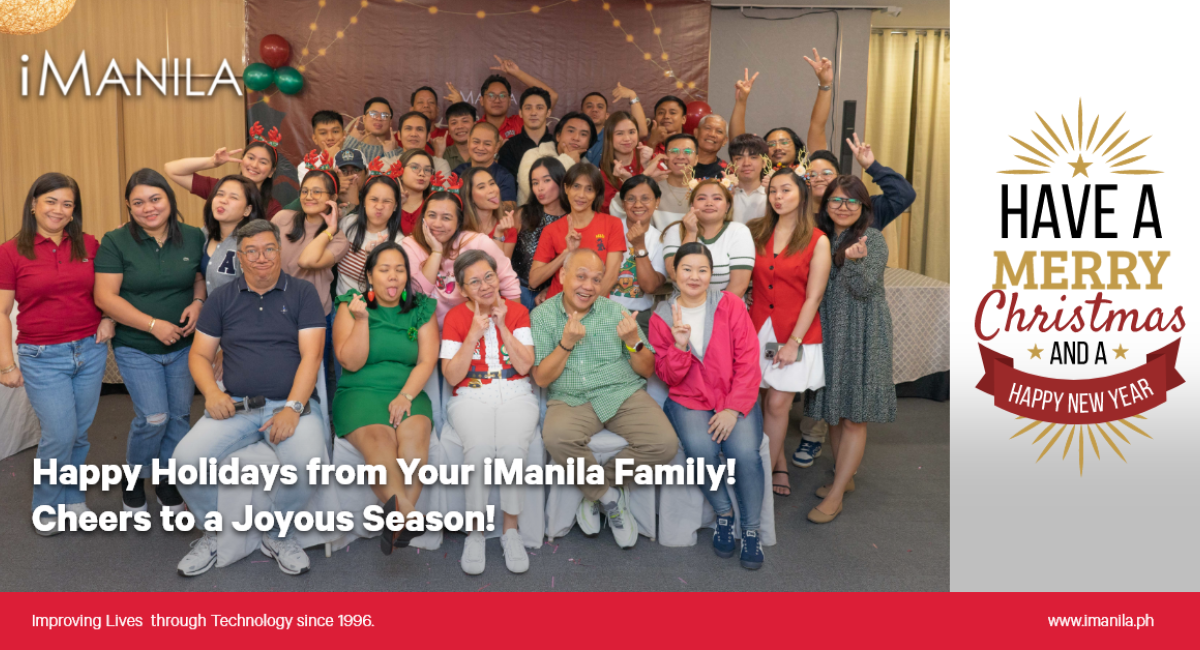 Holiday greetings from iManila