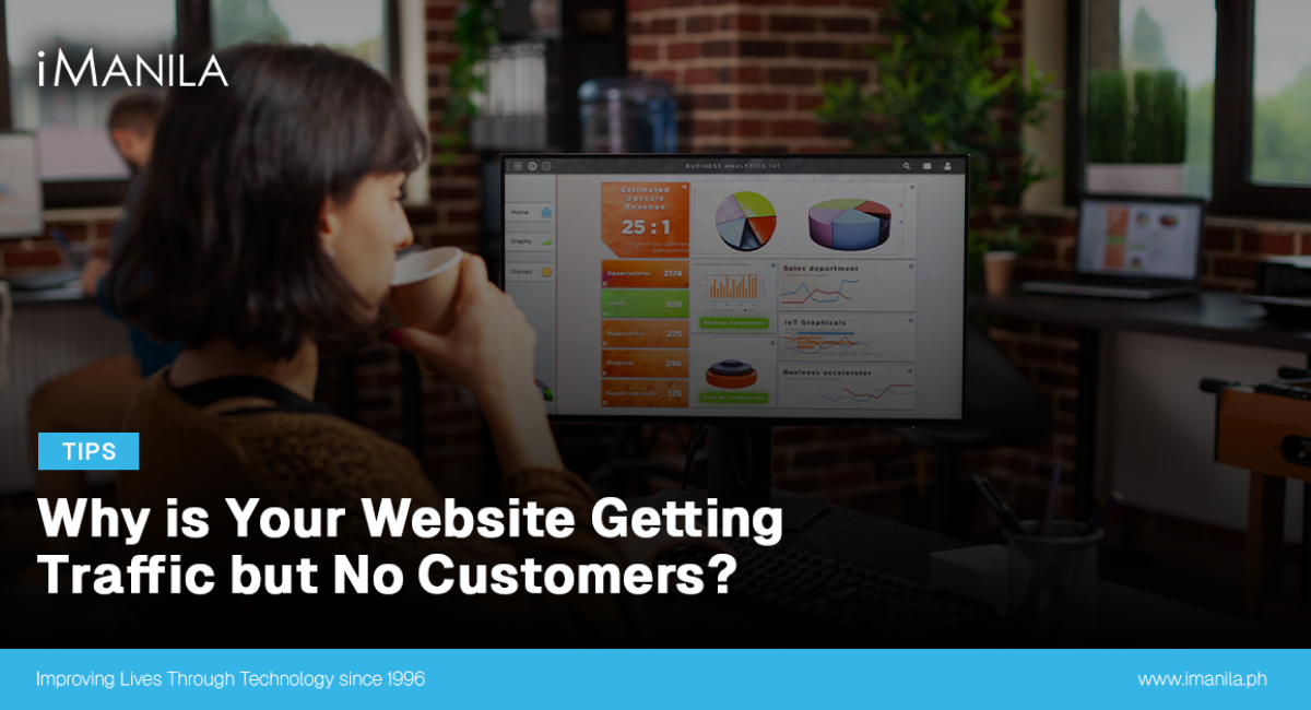Why is Your Website Getting Traffic but No Customers?