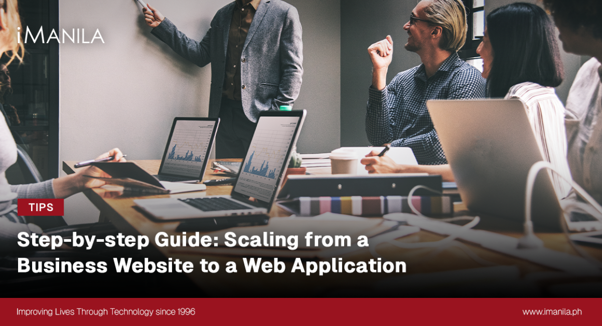 Step-by-Step Guide: Scaling from a Business Website to a Web Application