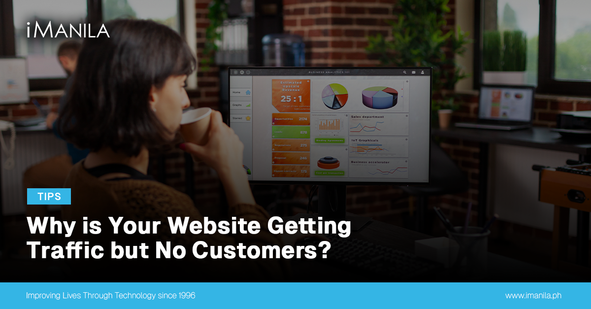 Why is Your Website Getting Traffic but No Customers?
