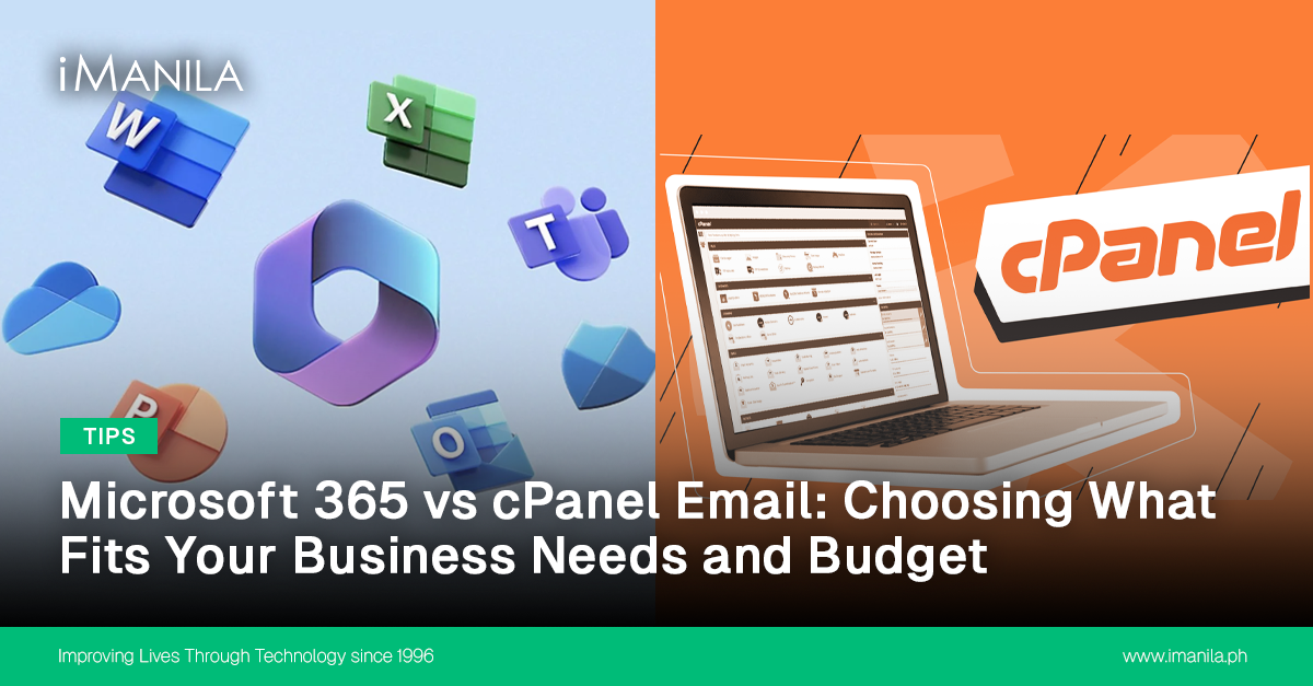 Microsoft 365 vs cPanel Email: Choosing What Fits Your Business Needs and Budget