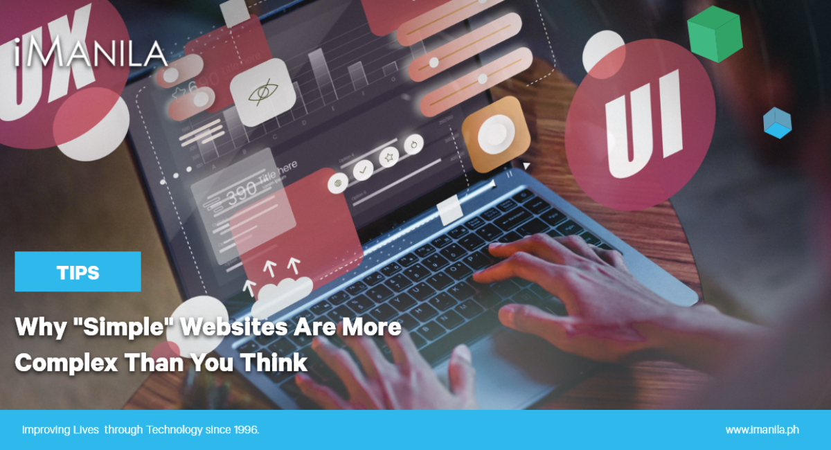 simple website banner