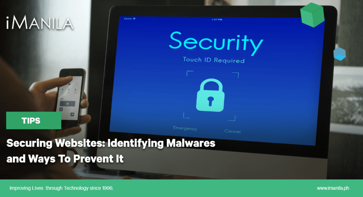 Securing Websites: Identifying Malwares and Ways To Prevent It blog banner iManila