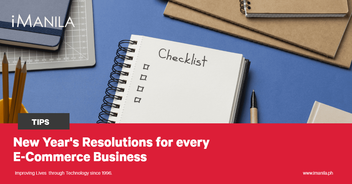 New Year's Resolutions for every E-Commerce Business