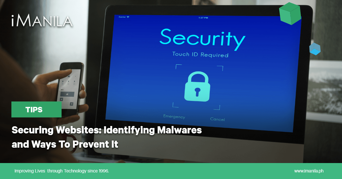 Securing Websites: Identifying Malwares and Ways To Prevent It blog banner iManila